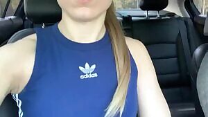 After gym reveal. Too horny to wait till we got home.