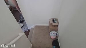 Embarrassed Naked Females Ass Caught