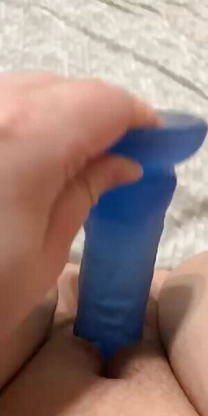 My wife playing with her little blue 🤤🤤🔥🔥