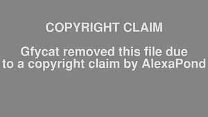 Alexa Pond in a maid costume