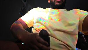 BBC Jerking Balls Big Dick Black