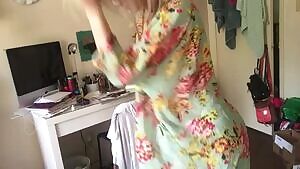 She is perfect at twirling