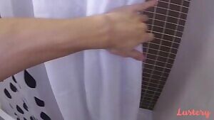 More than water on her face...