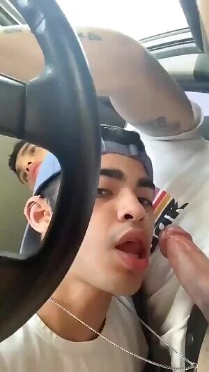 Helping out his bro.