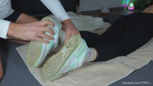 Tickling Cum Cumshot Feet Foot