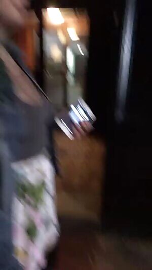 Giving the restaurant a free show before it closes