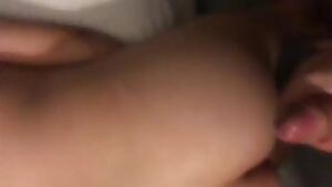 Finishing on her ass 🍑