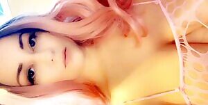 #Confession I dress up like a slutty Barbie when I have the house to mysel