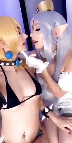 Bowsette Double Ahegao