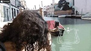 Trying to fuck quietly at the airbnb but pussy keeps farting