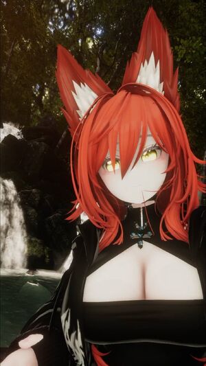 Vtuber 3D Amateur Cute Fluffy