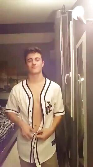 Hot baseball twink