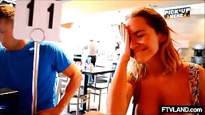 Boobs And Pizza A Great Combo