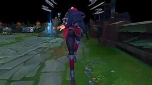 Irelia's huge and thicc ass
