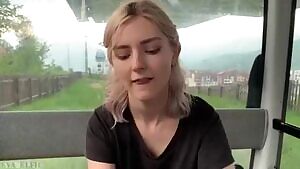 Eva Elfie's Gondola Cum Swallow - Over My Head 🎵