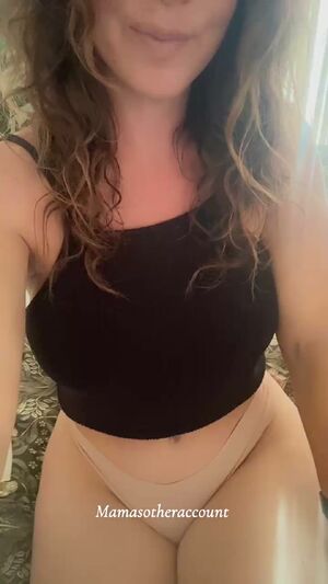 This black top hides my mom curves well.