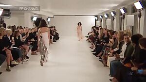 Nathalie Emmanuel see-through runway gfy