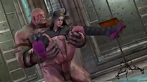 Moira Burton Takes Massive Monster Cock