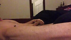 Me cumming on myself after waking up