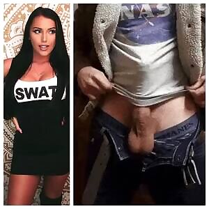 She keeps her eyes on the prize.