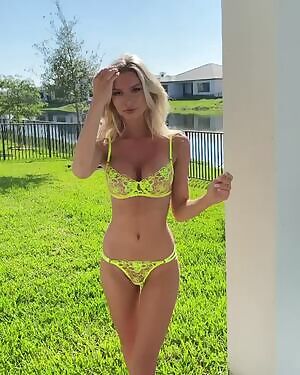 Alexa Collins in neon