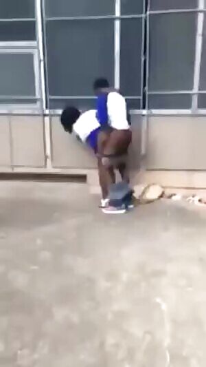 Caught fucking outside