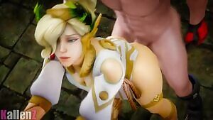 Winged Victory Mercy getting pounded