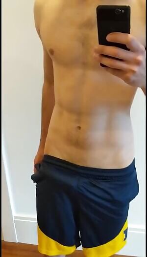 Post workout tease 💪