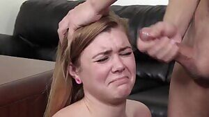 Lol is this her first time?