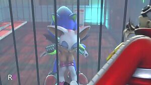 Eggman Has Metal Sonic Punish Rouge
