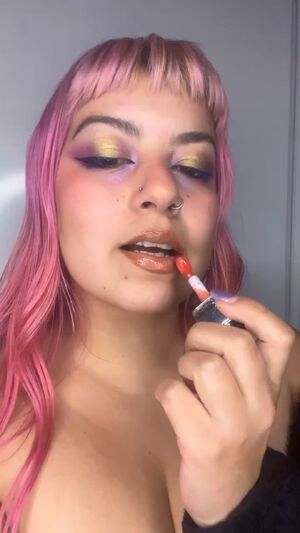 Bare Face Lips Lipstick Makeup