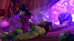 Tyrande got caught by the horde
