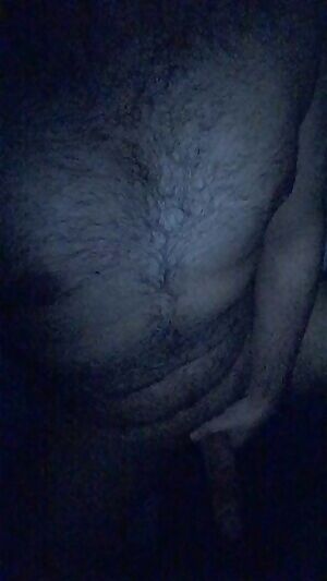 Horny daddy jerkin off