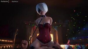 2B Riding Hard At Christmas