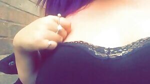 Naughty walk to work