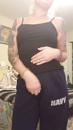 I love to put on Zaddy's clothes when he's at work, just so I can take them of 😈🖤