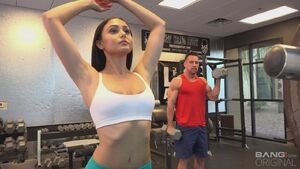 Ariana's private gym session