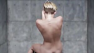 Miley Cyrus - naked gfy