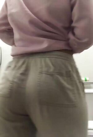 no panties or bra at work 😊