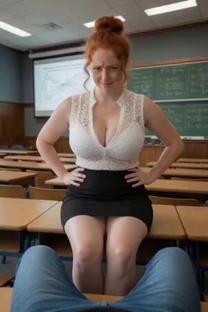 Redheads Age Gap Ai Generated Blowjob
