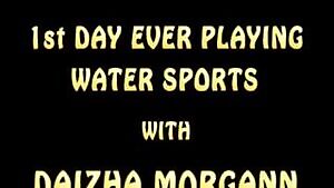 Daizha Morgann fingering herself in shower