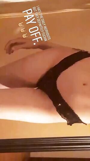 Shadie Elliott post-workout