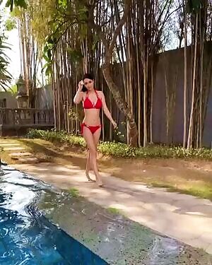 Red hot bikini