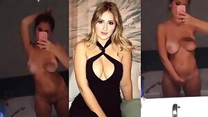 Claire Abbott's 34DDs unleashed for fans