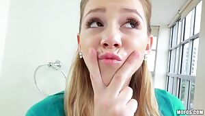 Hollie Mack - Blonde Spinner Split in Half