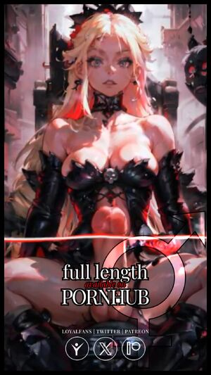 Femdom ASMR BDSM Blonde Futanari Goth