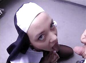 Annette is a piss drinking nun