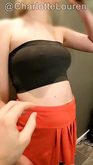 Stripped While Drinking Tea Part 1. A girls journey to try to drink a hot beverage