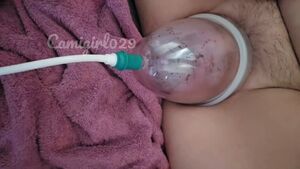 Pumped Pussy Amateur Fansly Hairy Labia