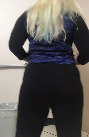 Work bathroom booty
